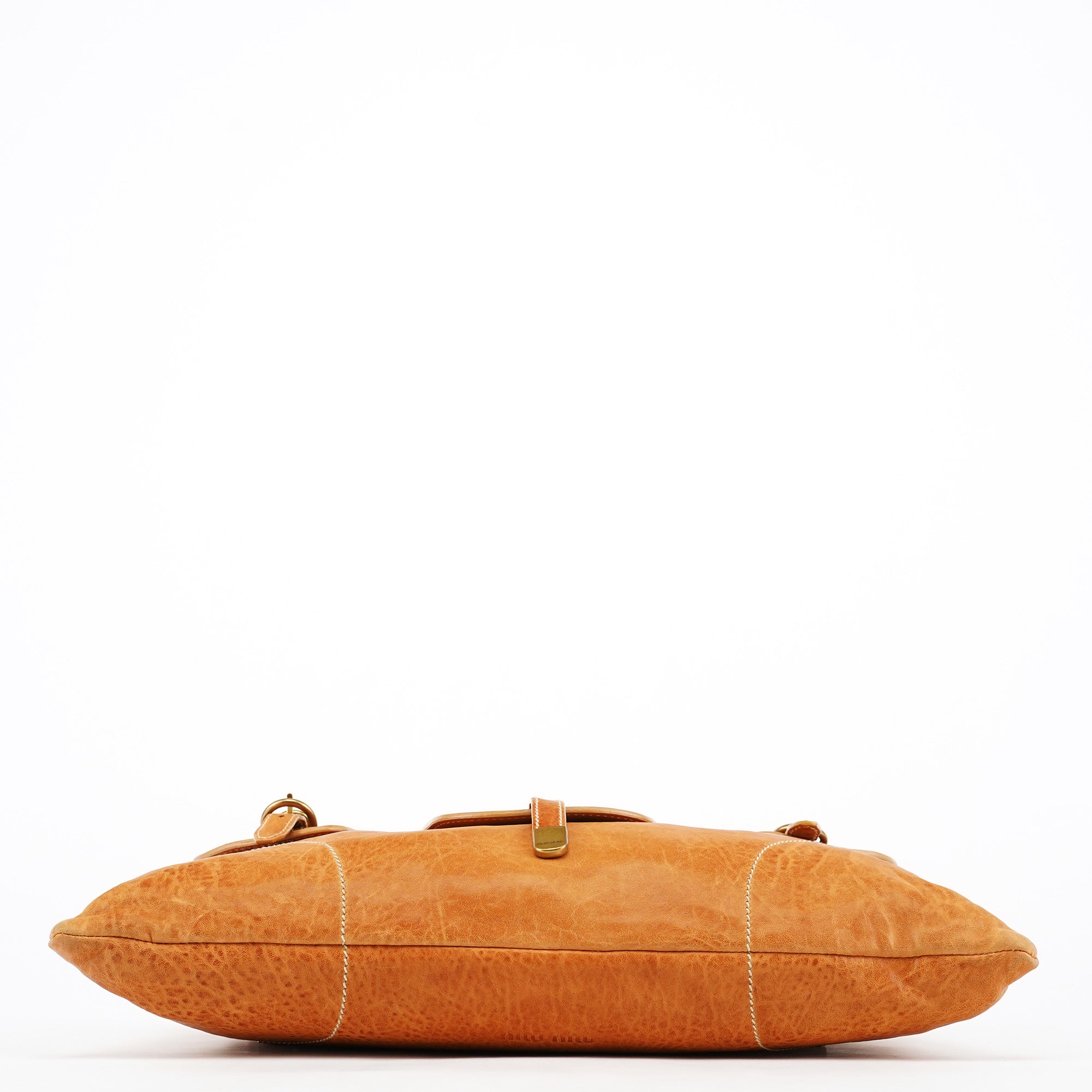 Light Brown Leather Shoulder Bag