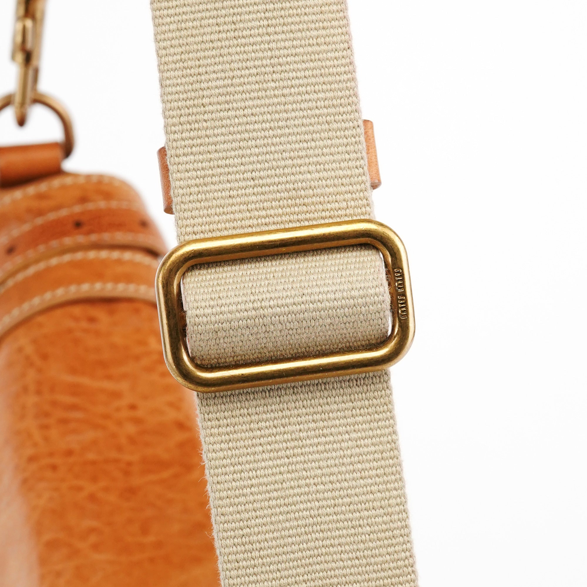 Light Brown Leather Shoulder Bag