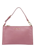 Pink Leather Shoulder Bag