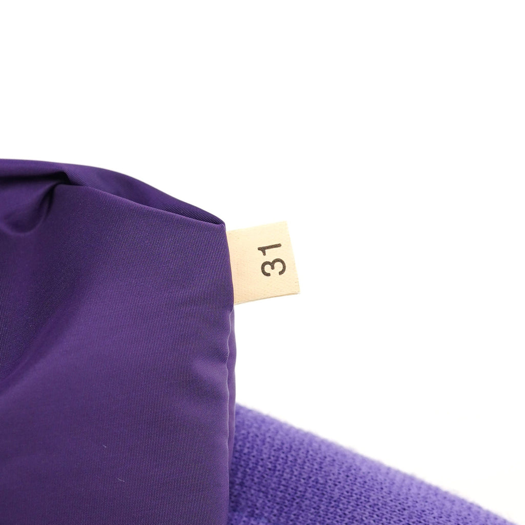 Purple Pocket Mesh Shoulder Bag