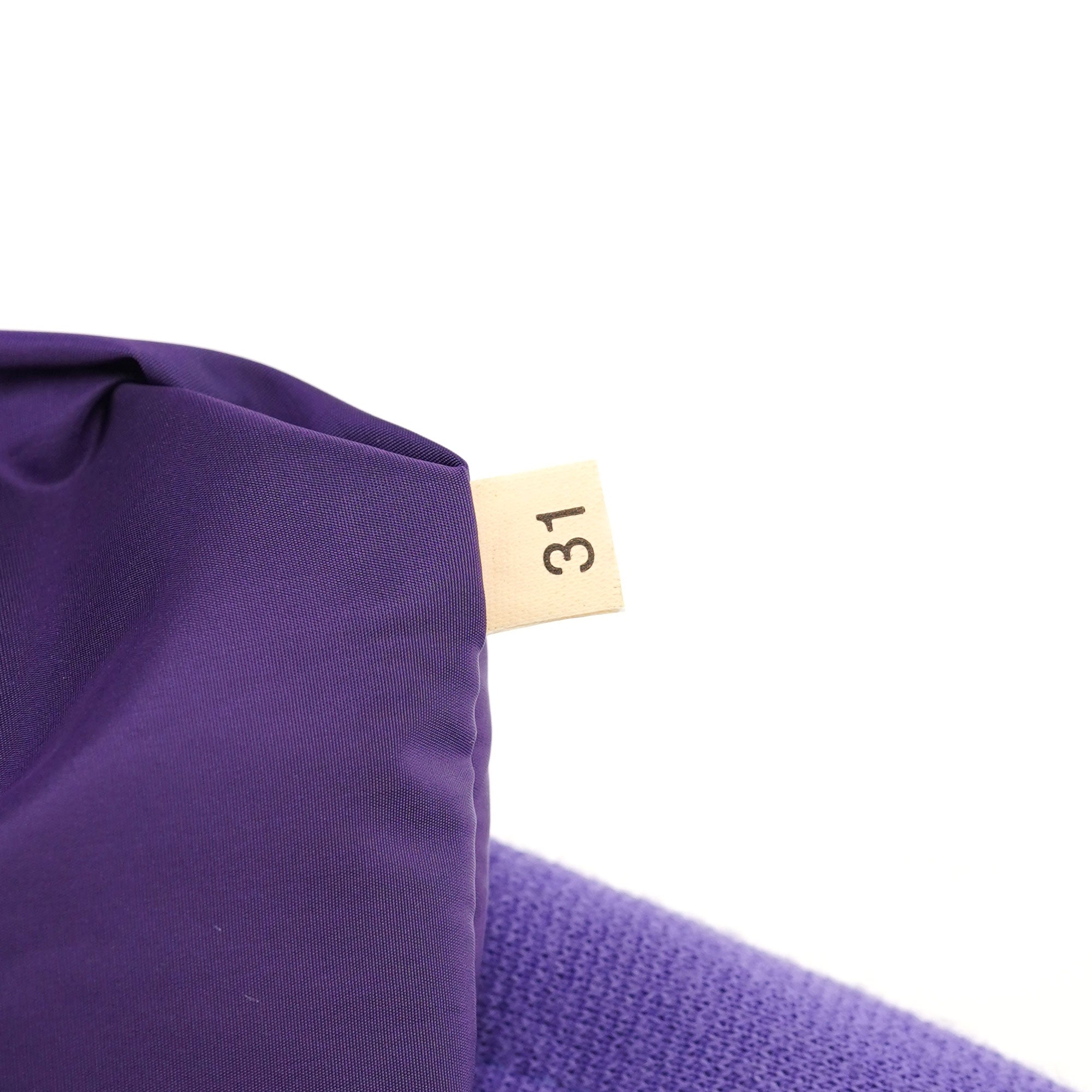 Purple Pocket Mesh Shoulder Bag