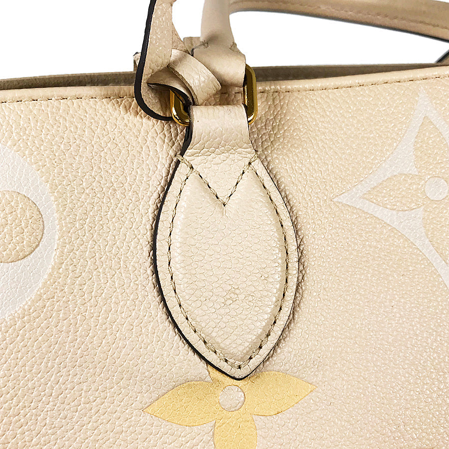 LOUIS VUITTON Monogram Empreinte On the Go MM M45717 Tote bag