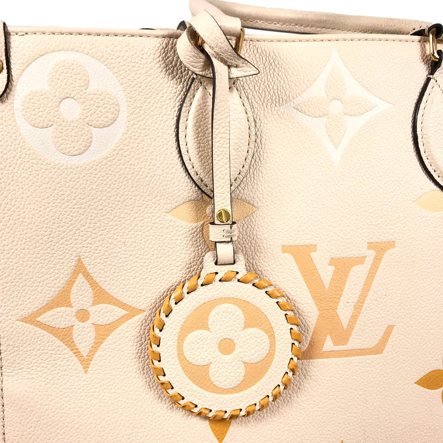 LOUIS VUITTON Monogram Empreinte On the Go MM M45717 Tote bag