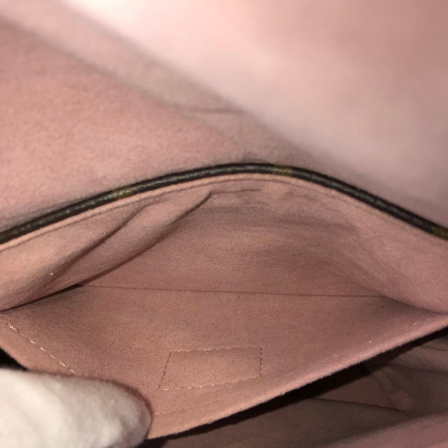 LOUIS VUITTON Monogram Locky BB M44080 Hand bag
