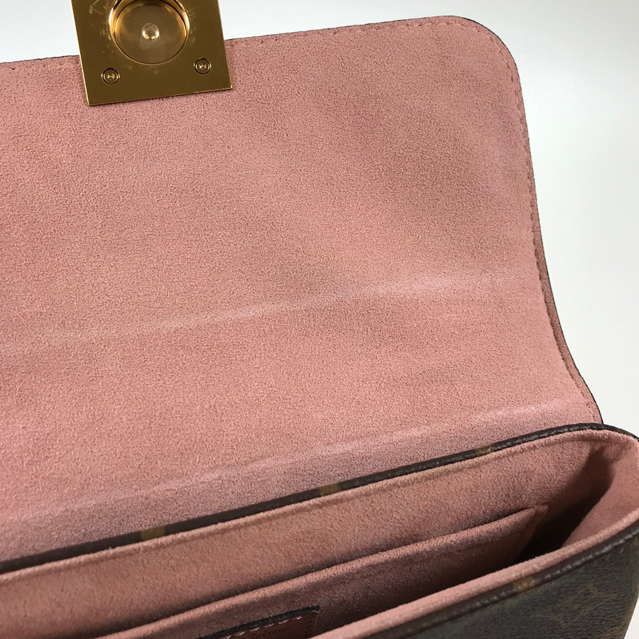 LOUIS VUITTON Monogram Locky BB M44080 Hand bag