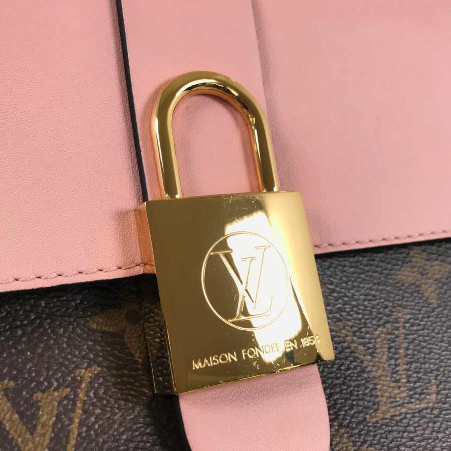 LOUIS VUITTON Monogram Locky BB M44080 Hand bag