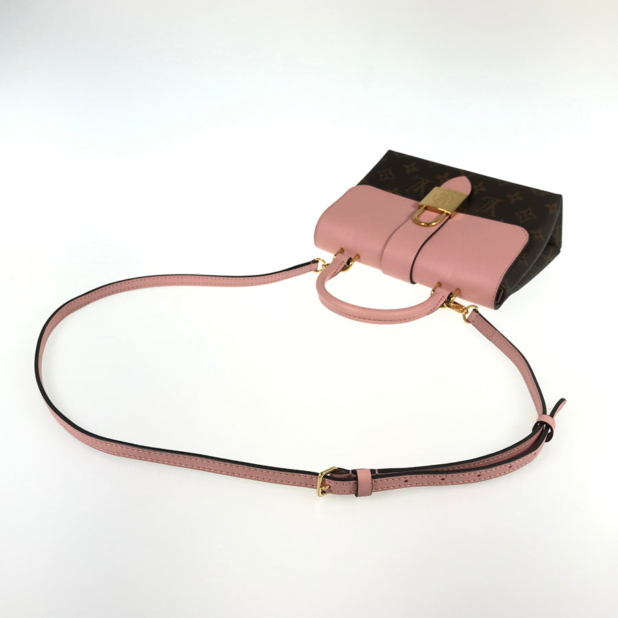 LOUIS VUITTON Monogram Locky BB M44080 Hand bag