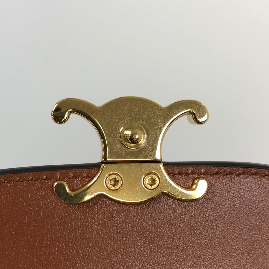 CELINE Triomphe Small wallet 10D783BZG.04LU Trifold wallet