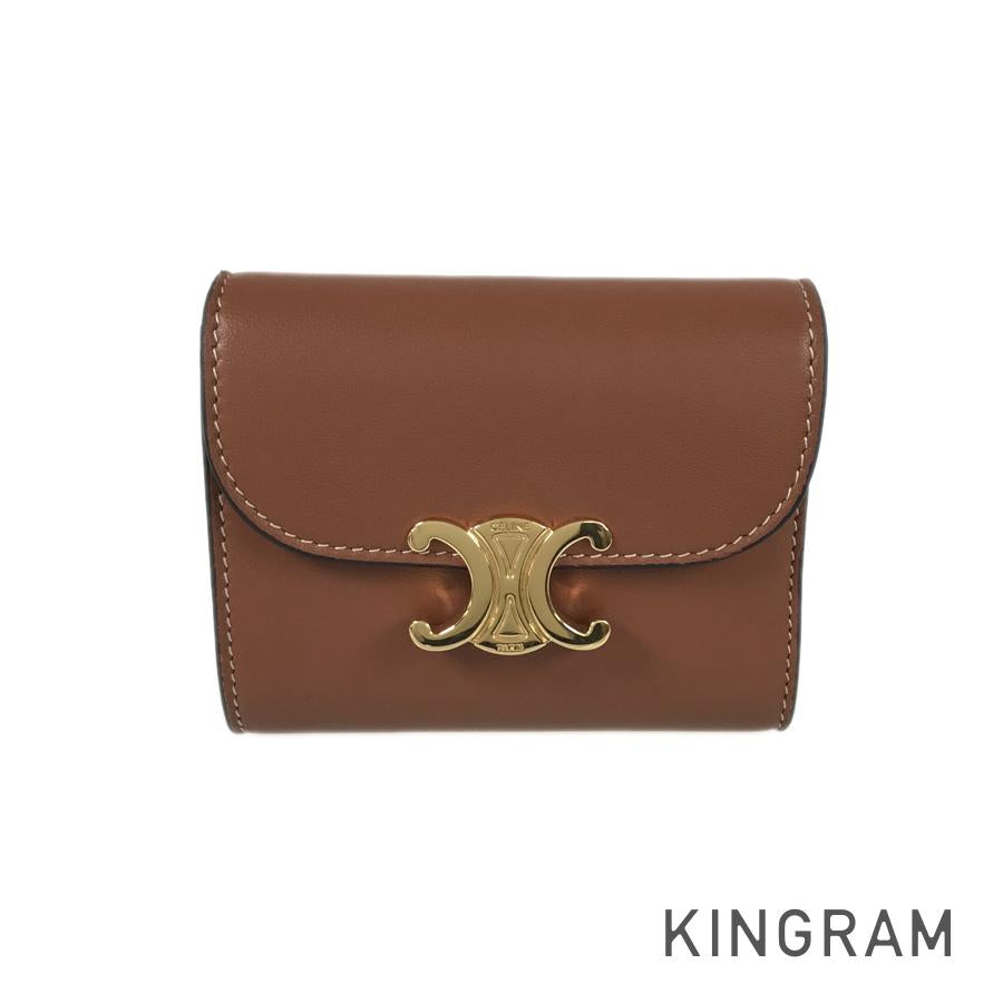 CELINE Triomphe Small wallet 10D783BZG.04LU Trifold wallet