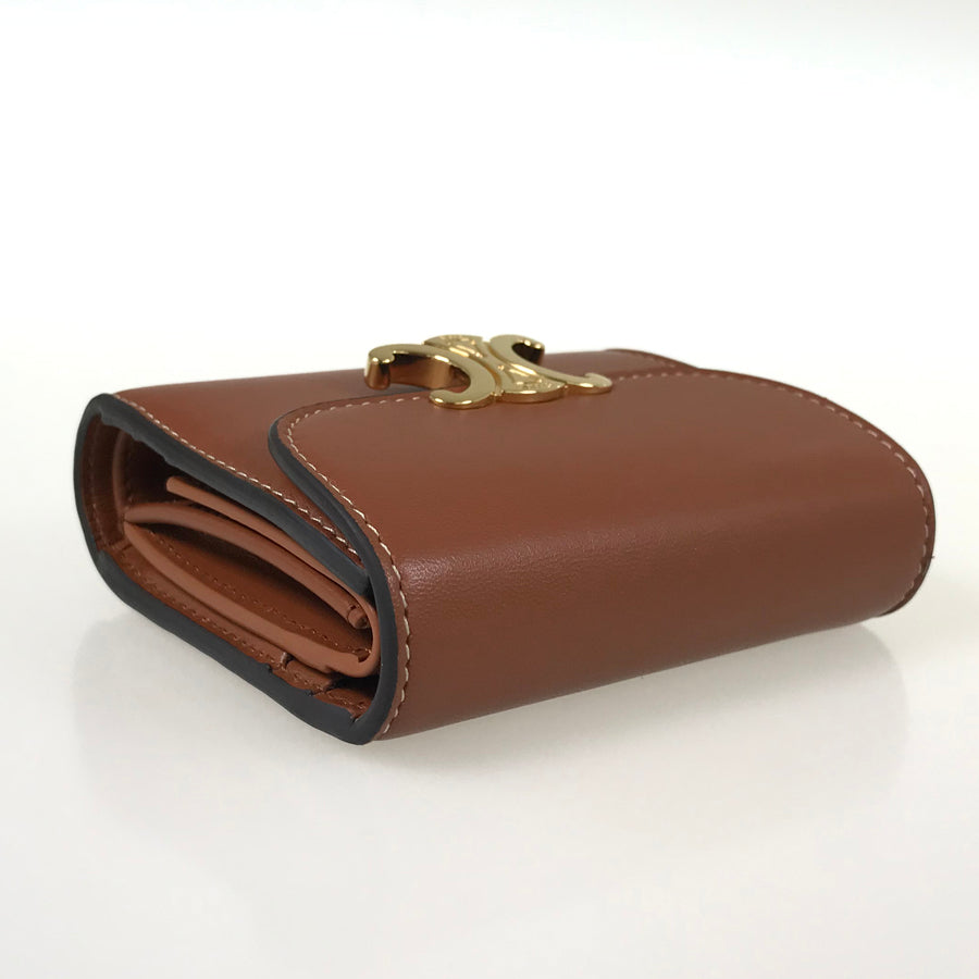 CELINE Triomphe Small wallet 10D783BZG.04LU Trifold wallet