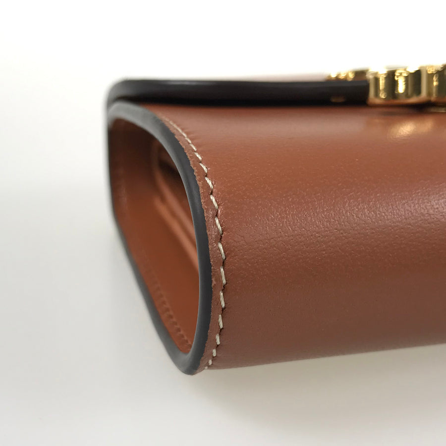 CELINE Triomphe Small wallet 10D783BZG.04LU Trifold wallet