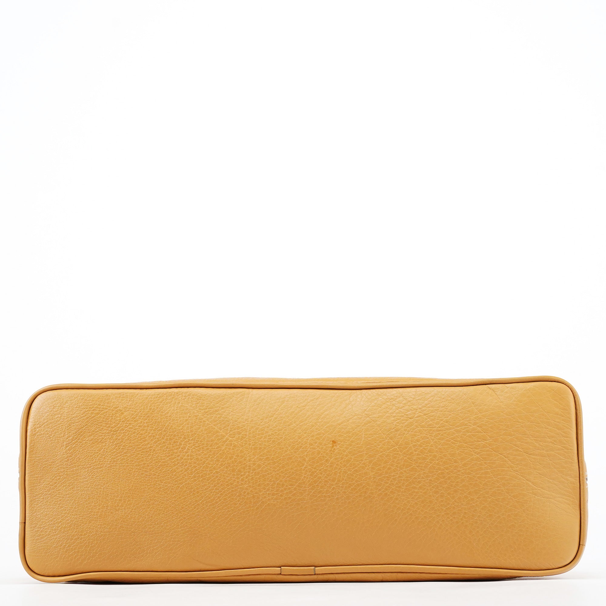 Beige Leather 2-Way Bag