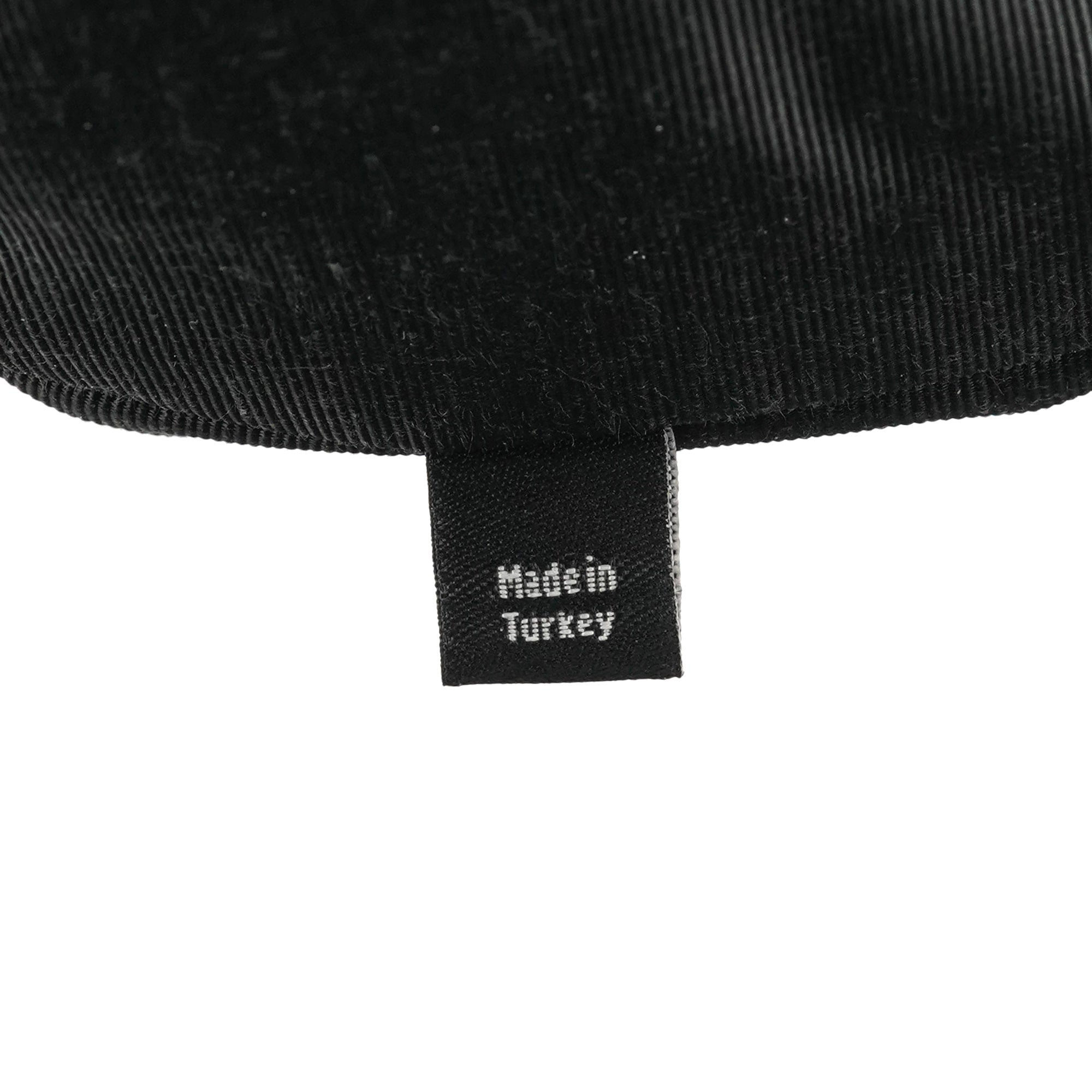 Black Leather Buckle Pocket Tote Bag