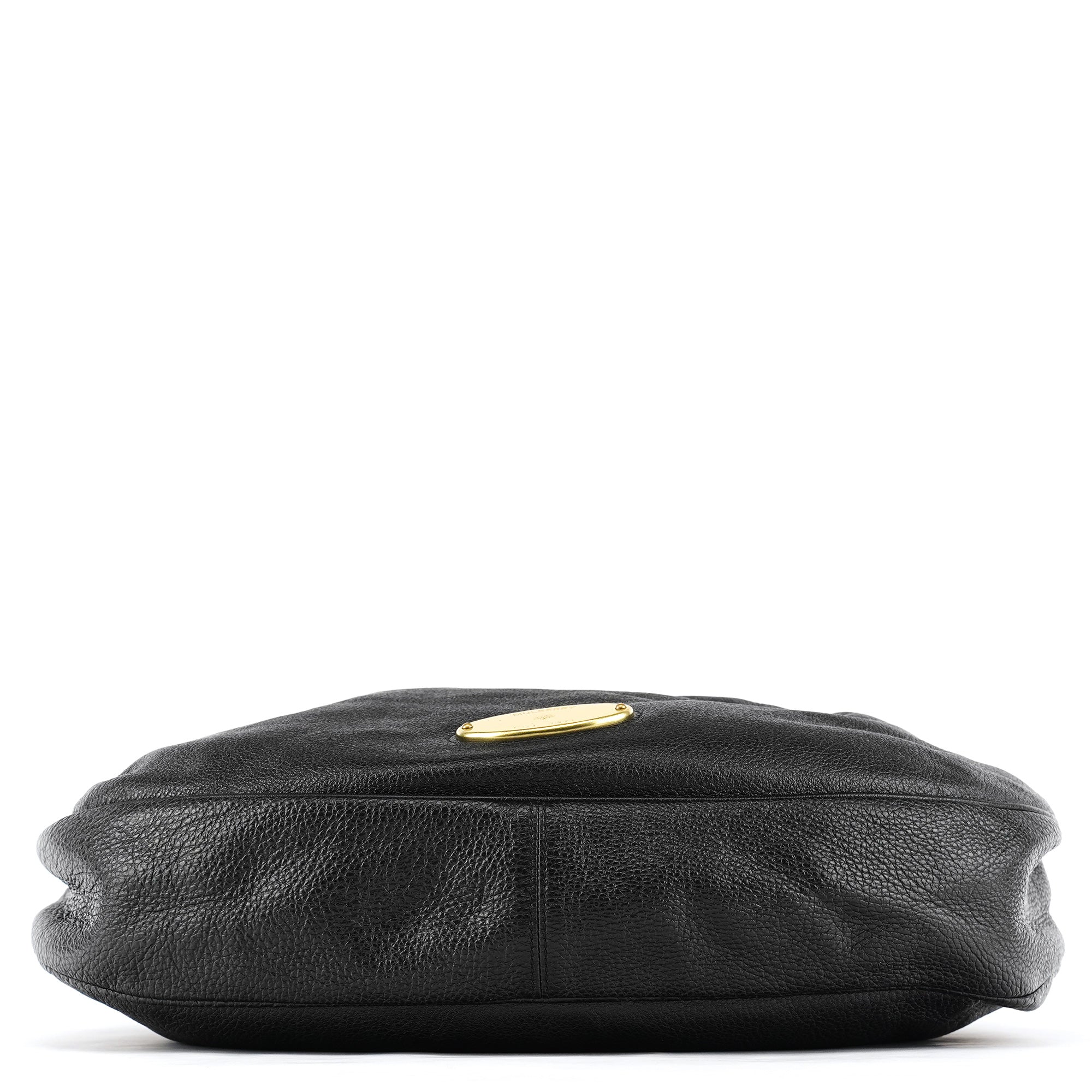 Black Leather Hobo Bag