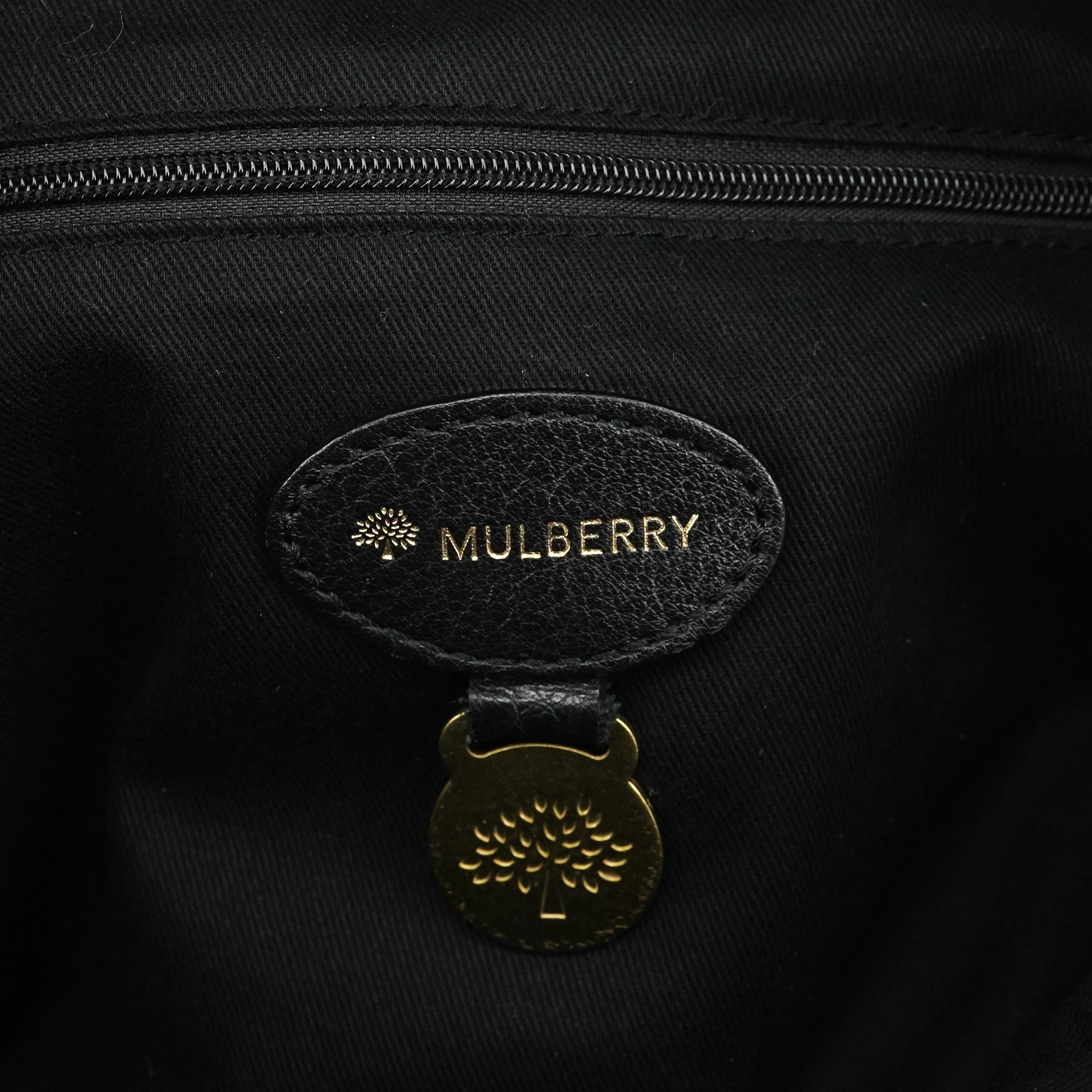 Black Leather Hobo Bag