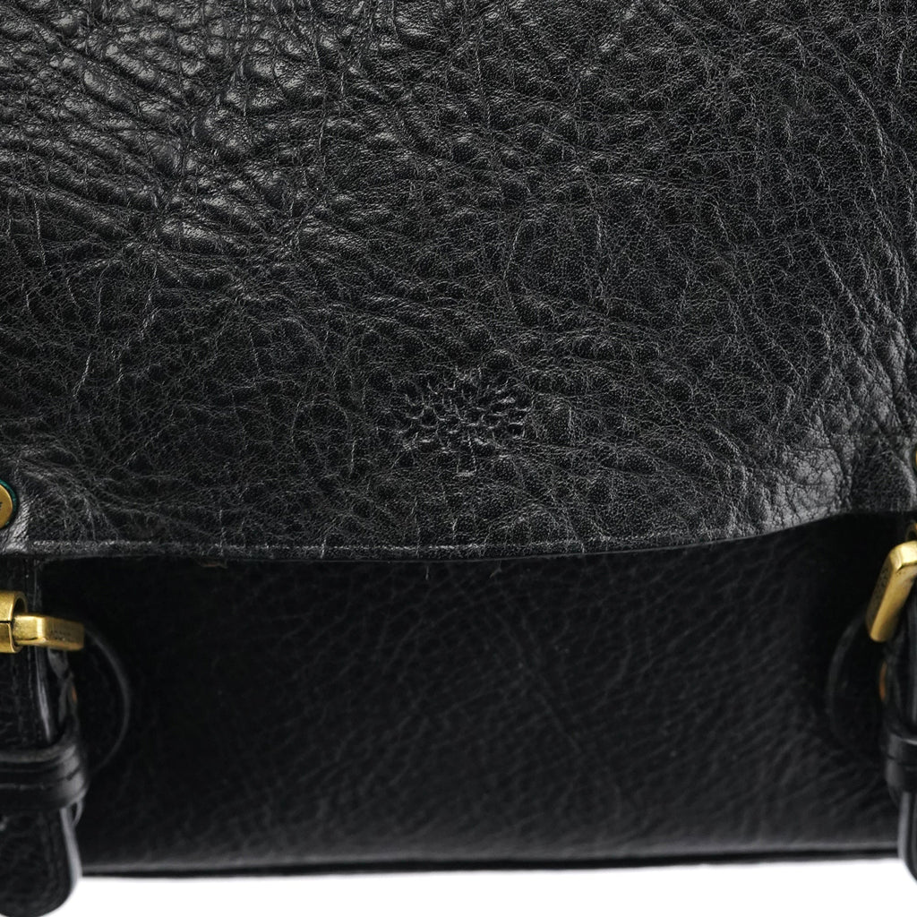 Black Leather Shoulder Bag