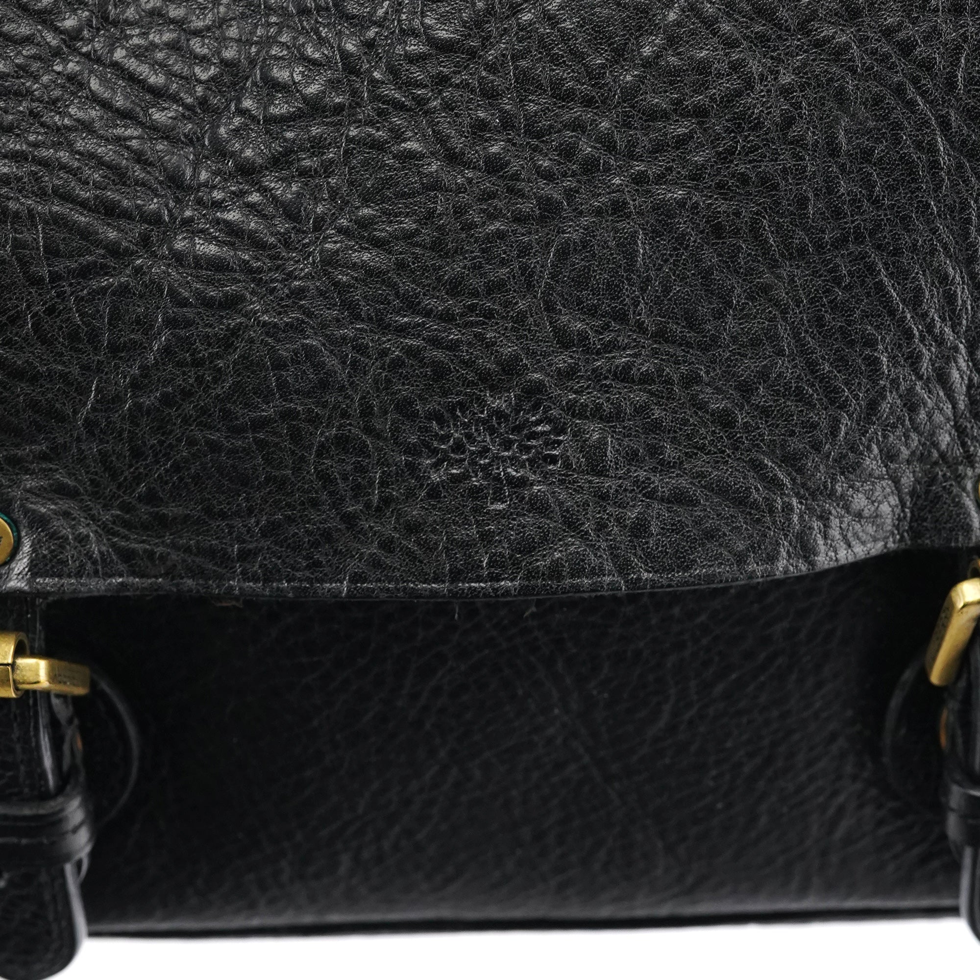 Black Leather Shoulder Bag
