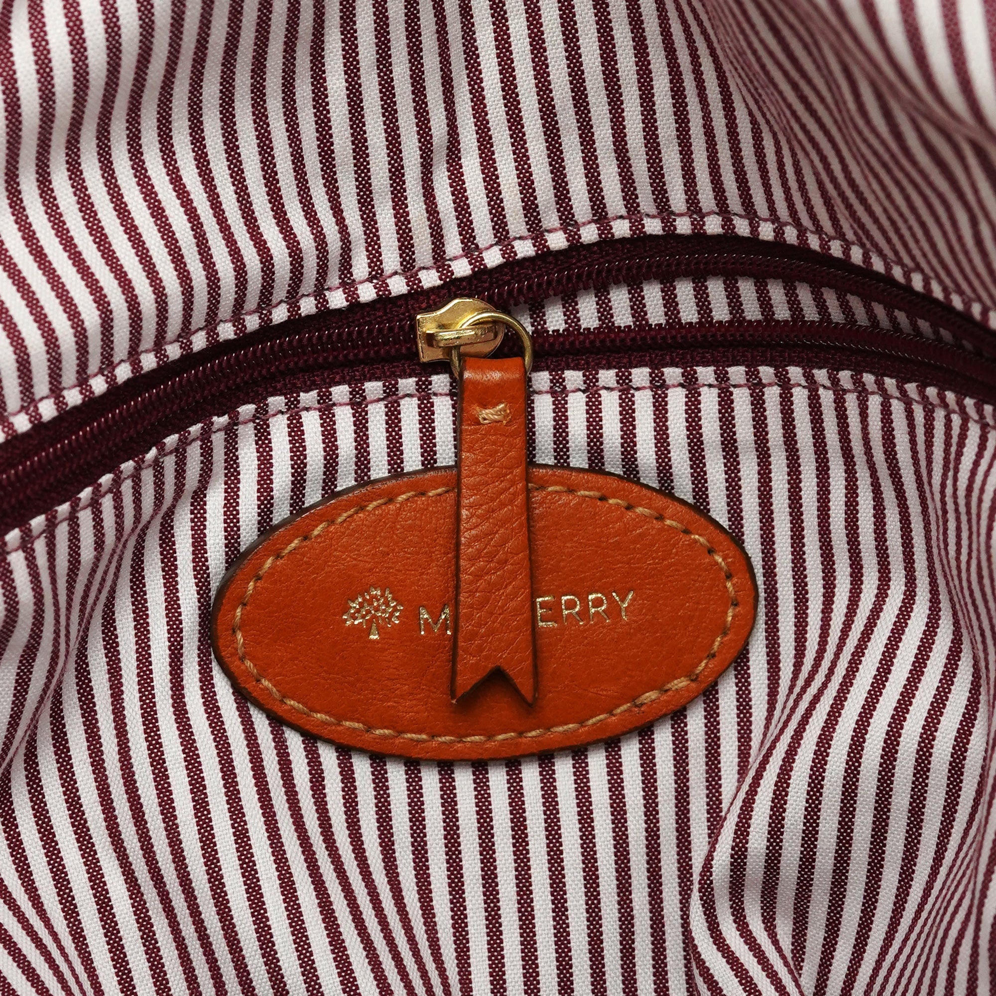 Light Brown Leather 2-Way Bag