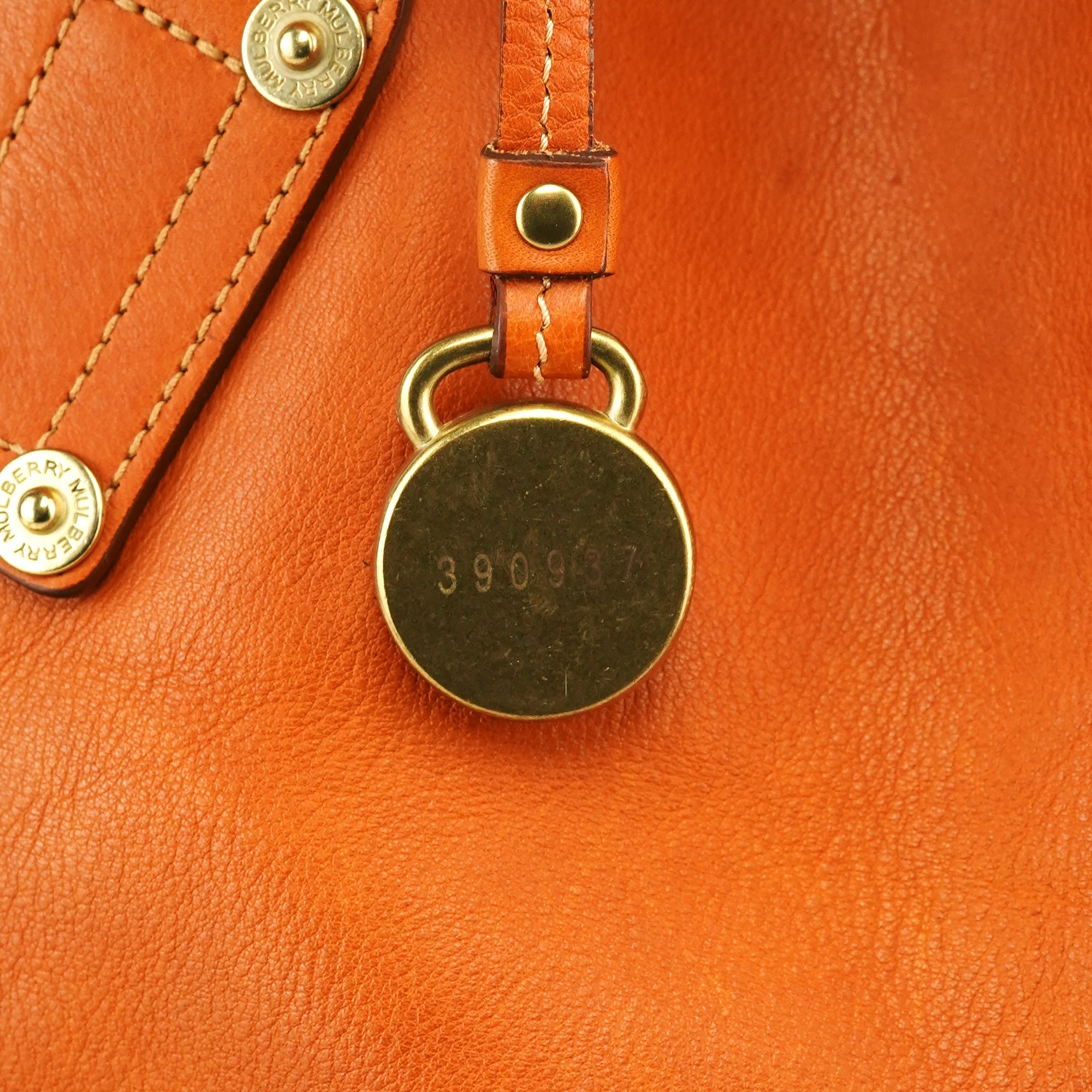 Light Brown Leather 2-Way Bag