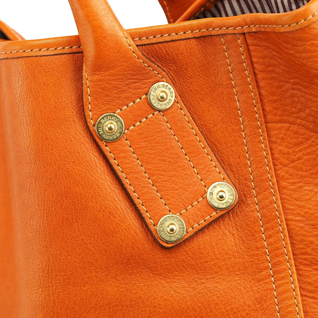 Light Brown Leather 2-Way Bag