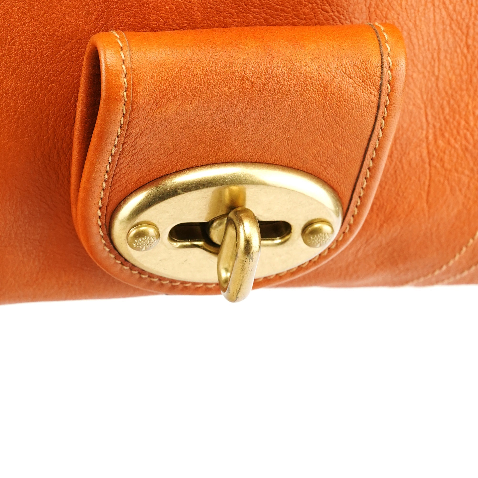 Light Brown Leather 2-Way Bag