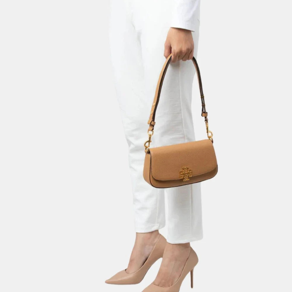 Tory Burch Britten Convertible Crossbody (Tiramisu)