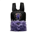 Prada Frankenstein Nylon Fur Backpack