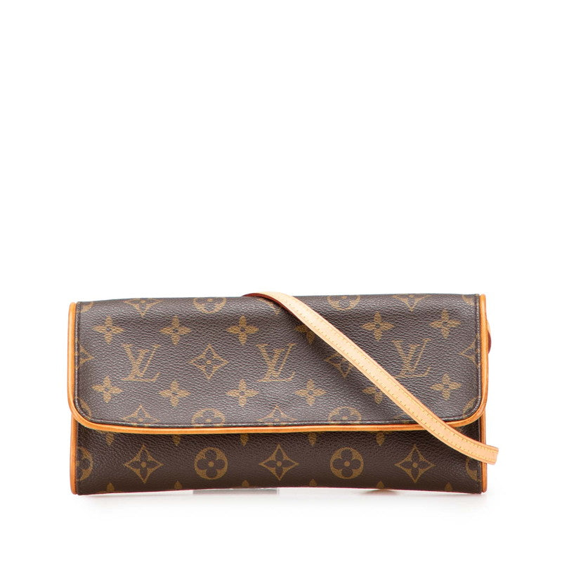 Louis Vuitton Pochette Twin GM Monogram Shoulder Bag