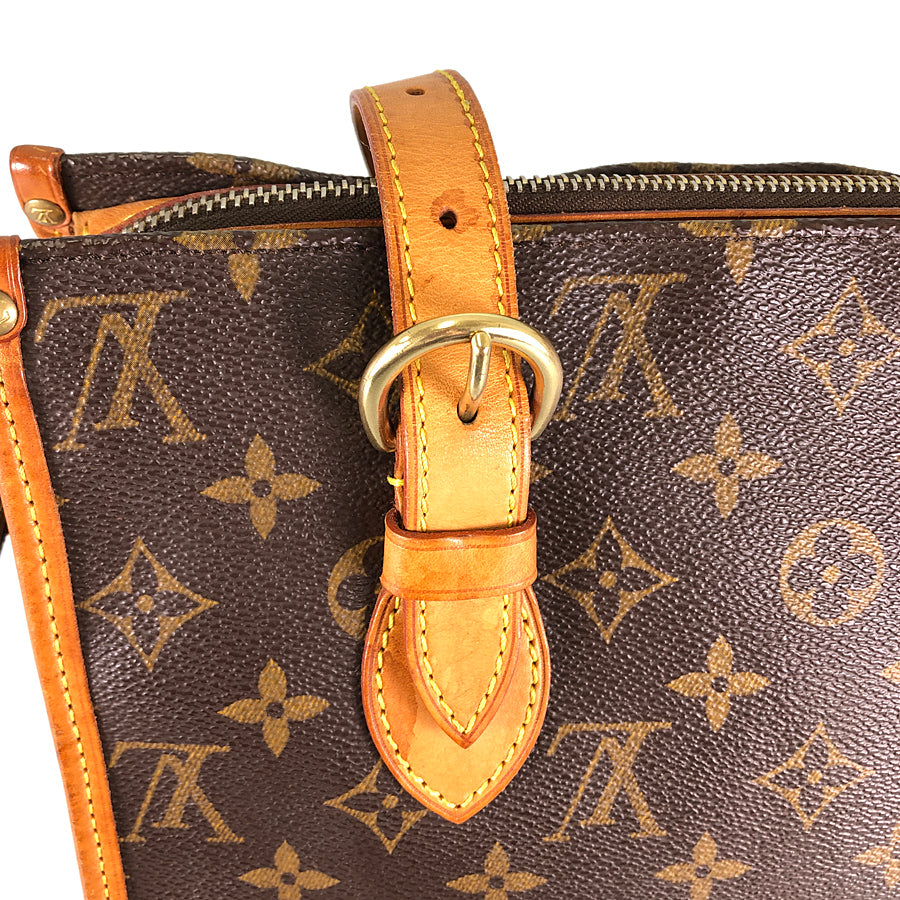 LOUIS VUITTON Monogram Popancourt M40007 Shoulder bag