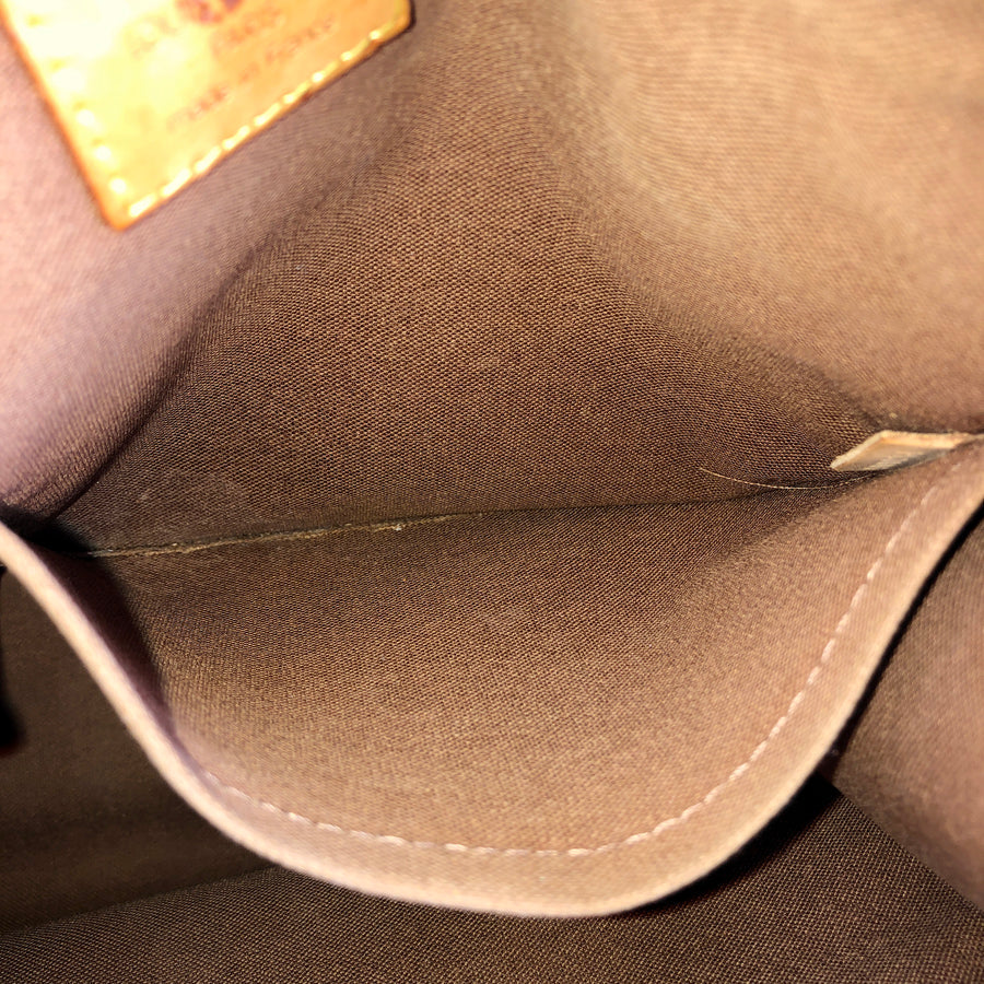 LOUIS VUITTON Monogram Popancourt M40007 Shoulder bag