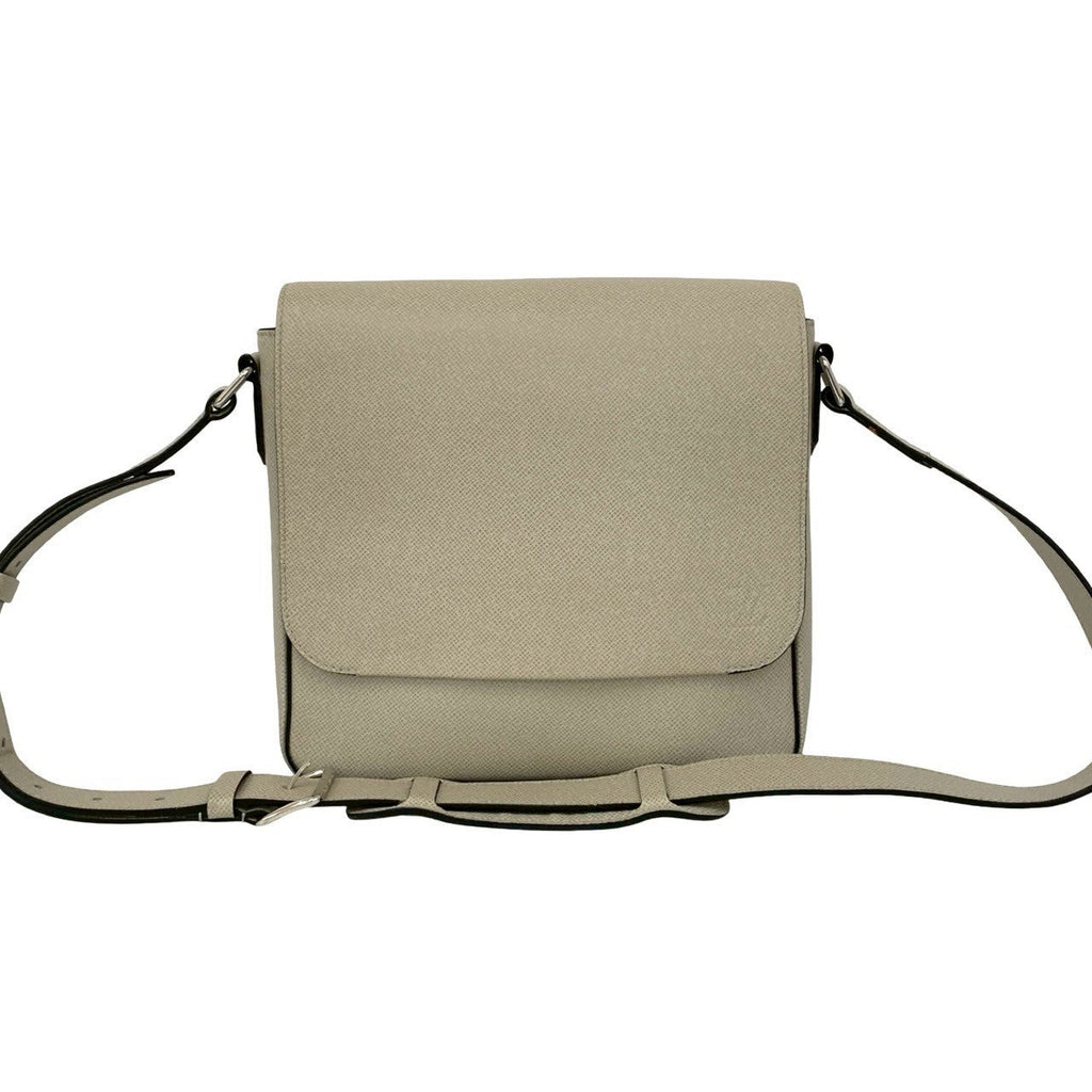 Louis Vuitton Roman PM Taiga Leather Shoulder Bag