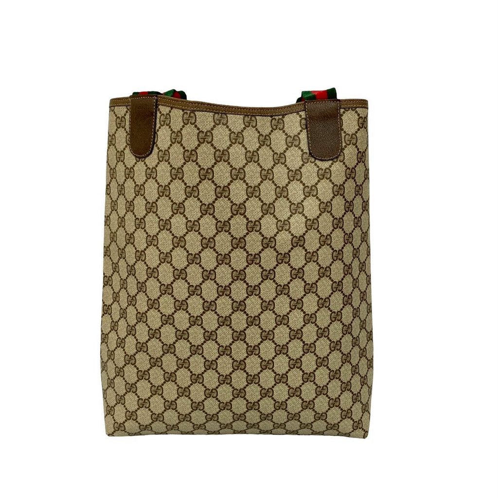 Gucci Old Gucci GG Logo PVC 2way Tote Bag