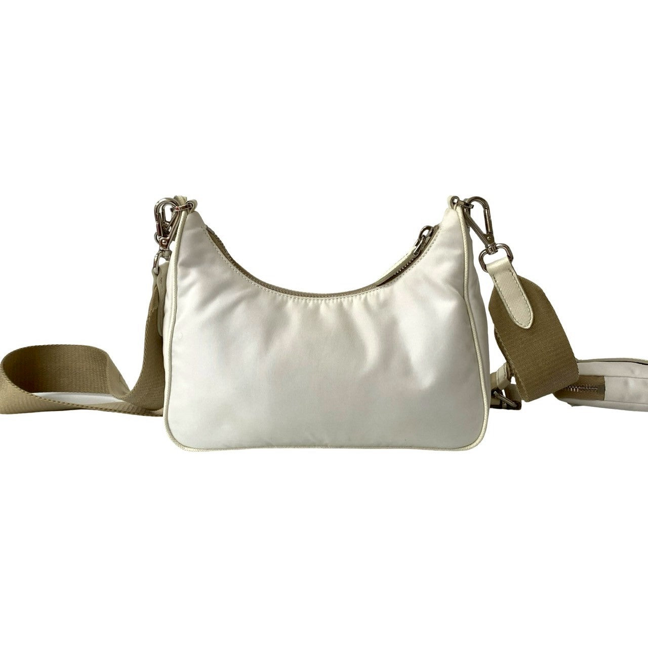 Prada Re-Edition Nylon Saffiano Leather 2way Shoulder Bag