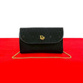 Christian Dior Honeycomb Canvas Leather Shoulder Bag
