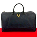 Christian Dior Leather Boston Bag