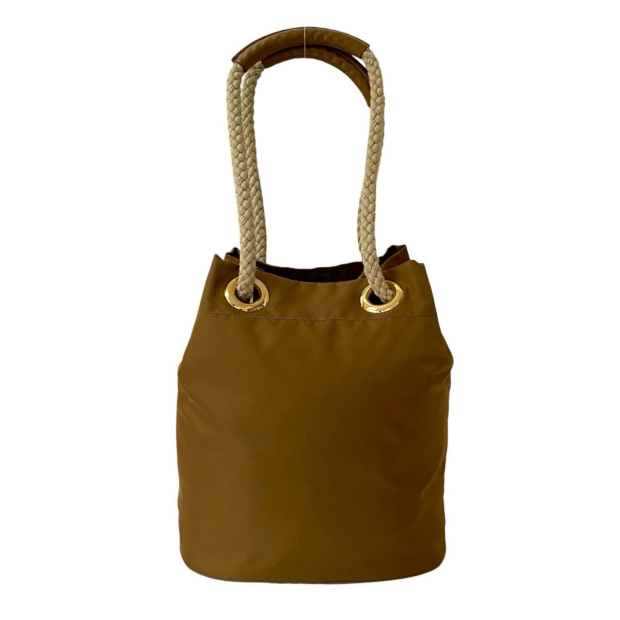 Prada Marina Re-Nylon Leather Nylon Shoulder Bag