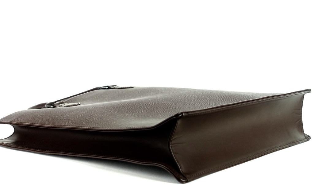 Louis Vuitto Sac Plat Epi Leather Tote Bag