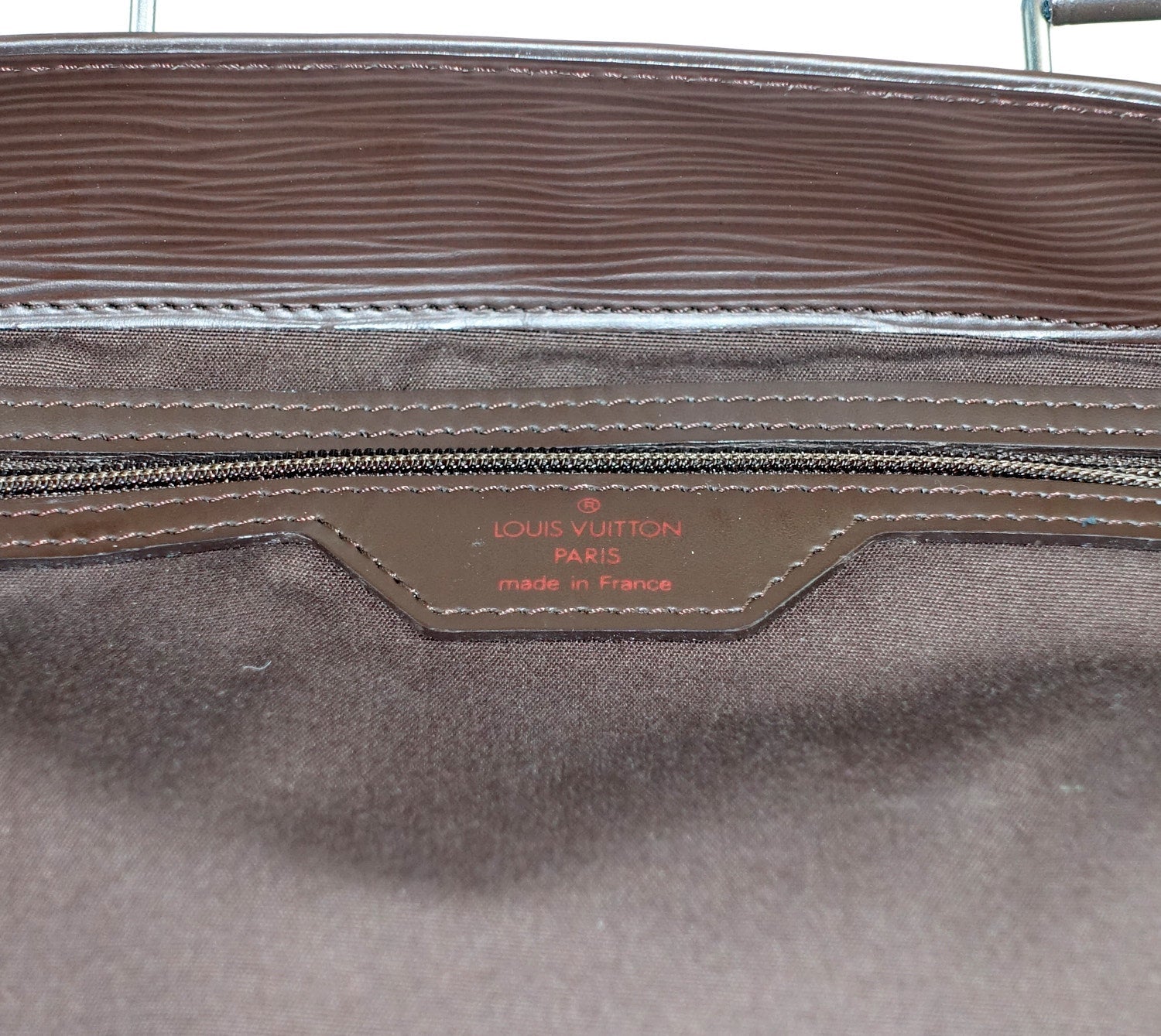 Louis Vuitto Sac Plat Epi Leather Tote Bag