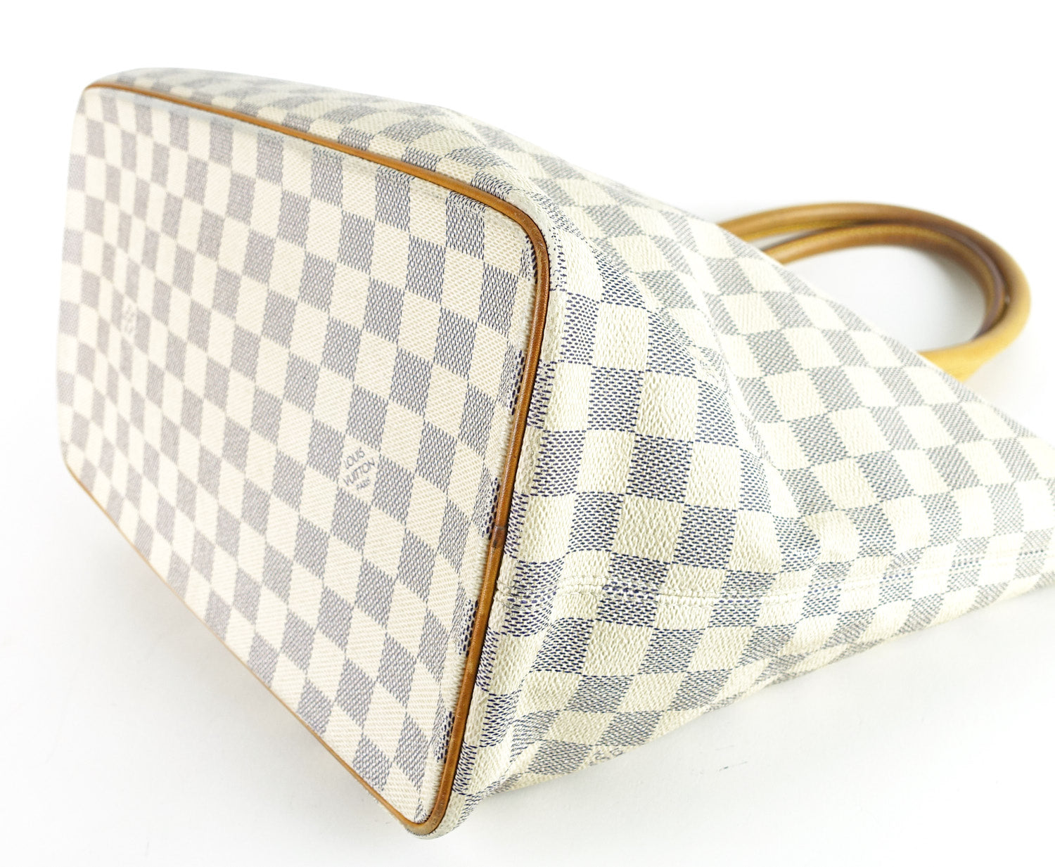Louis Vuitto Saleya MM Damier Azur Canvas Tote Bag