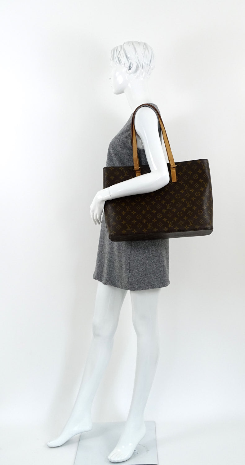 Louis Vuitto Luco Monogram Canvas Tote Bag