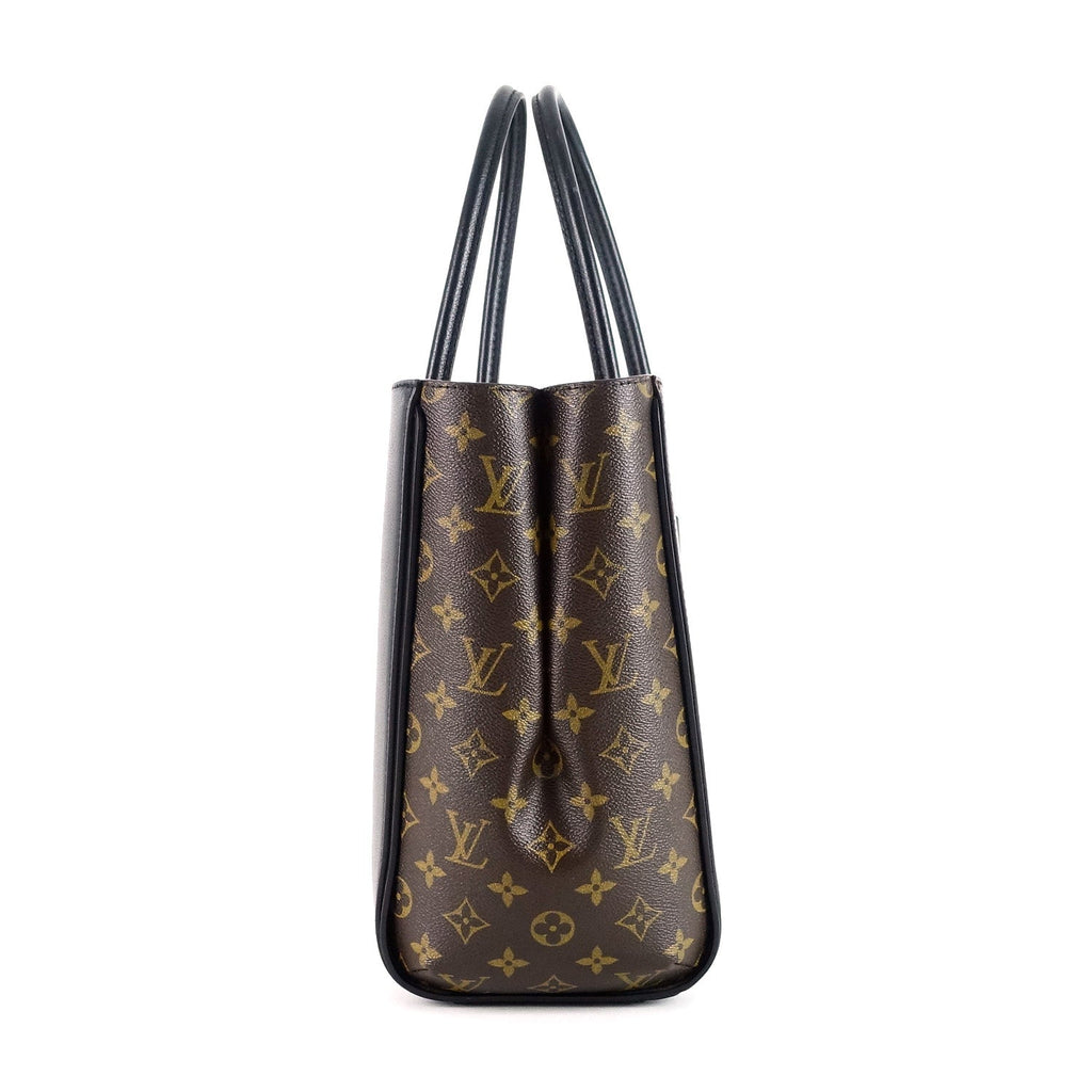Louis Vuitto Kimono Monogram Canvas and Calfskin Leather Tote Bag