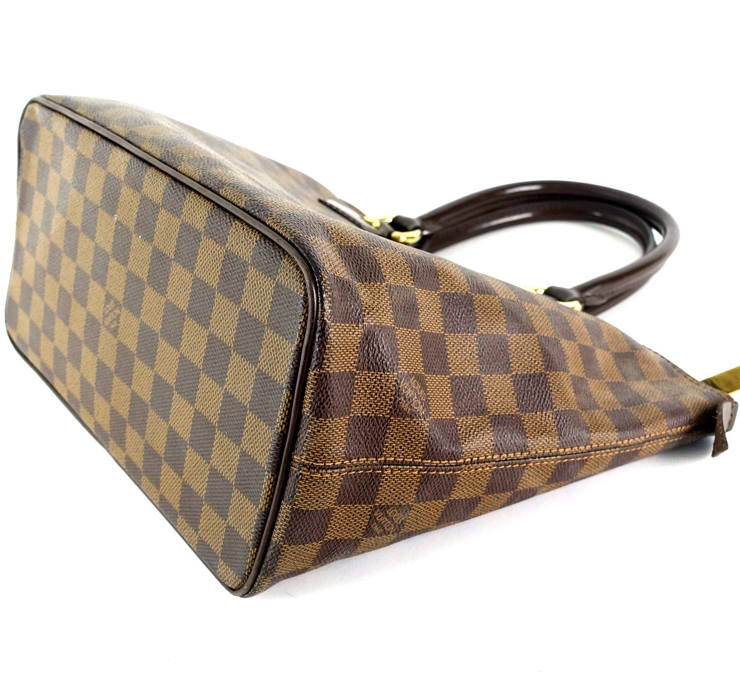 Louis Vuitto Saleya PM Damier Ebene Canvas Tote Bag