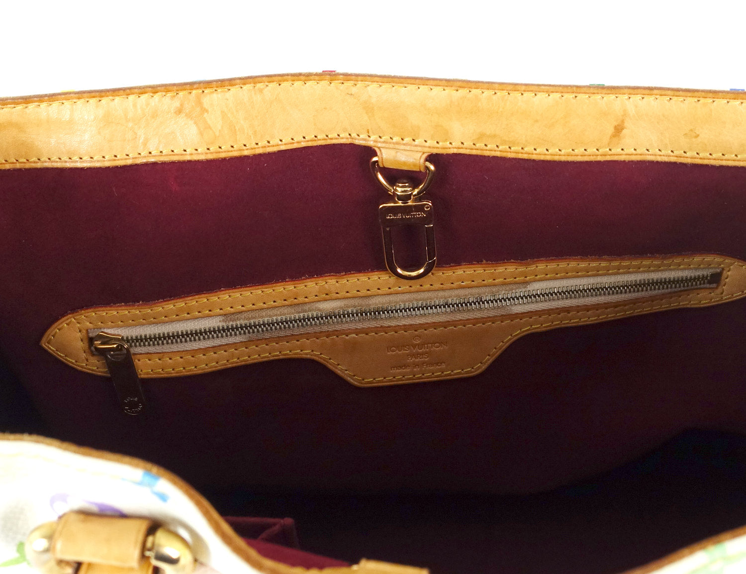 Louis Vuitto Aurelia MM Multicolore Monogram Canvas Tote Bag