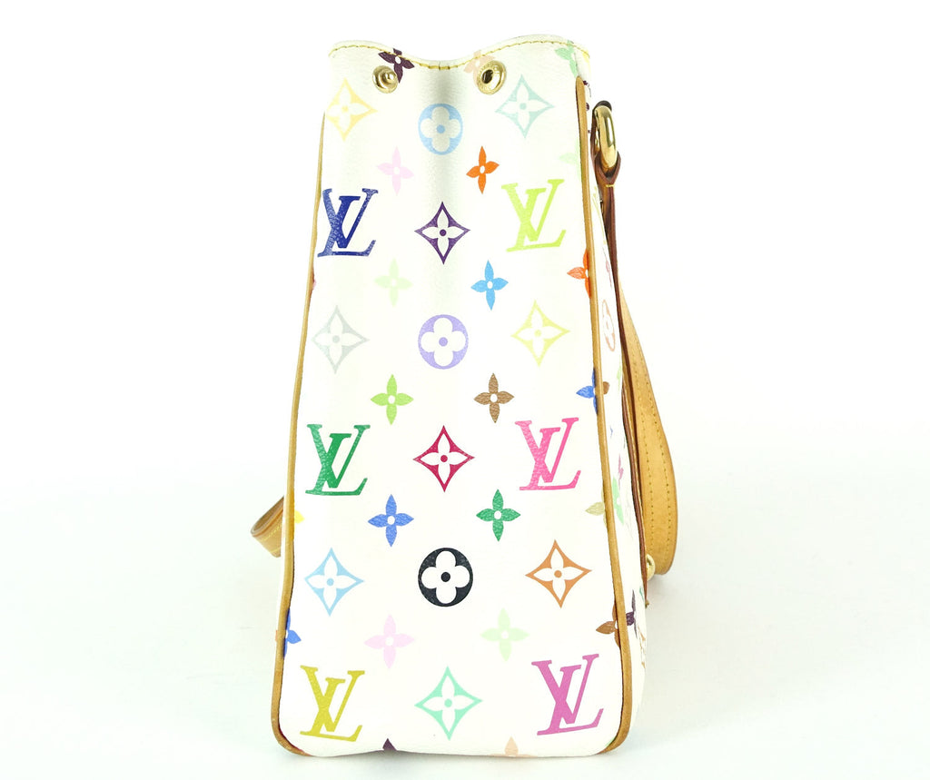 Louis Vuitto Aurelia MM Multicolore Monogram Canvas Tote Bag