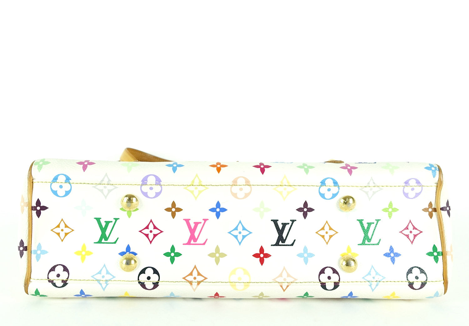 Louis Vuitto Aurelia MM Multicolore Monogram Canvas Tote Bag