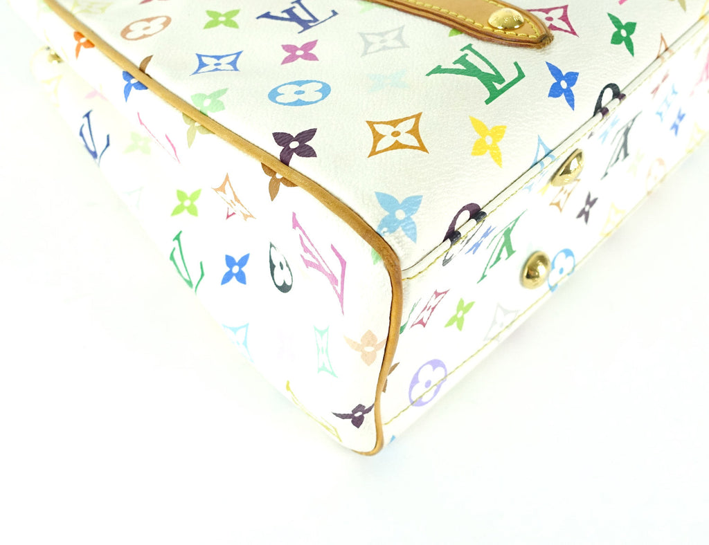 Louis Vuitto Aurelia MM Multicolore Monogram Canvas Tote Bag