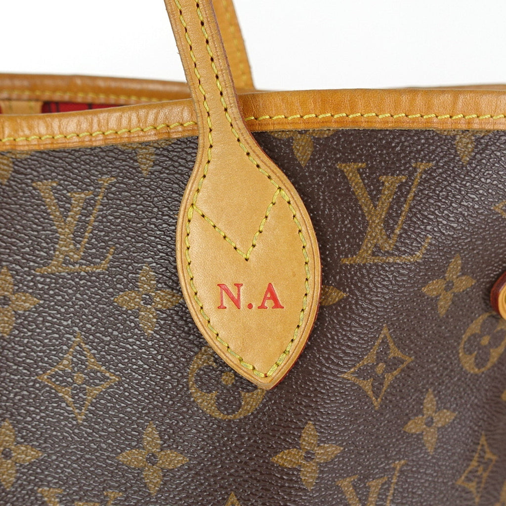 Louis Vuitto Neverfull MM Monogram Canvas Tote Bag