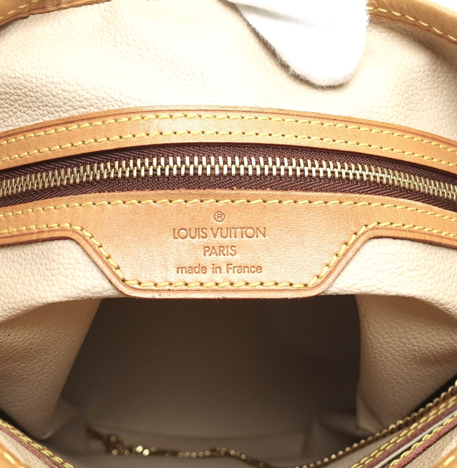 Louis Vuitto Petit Bucket Monogram Canvas Tote Bag