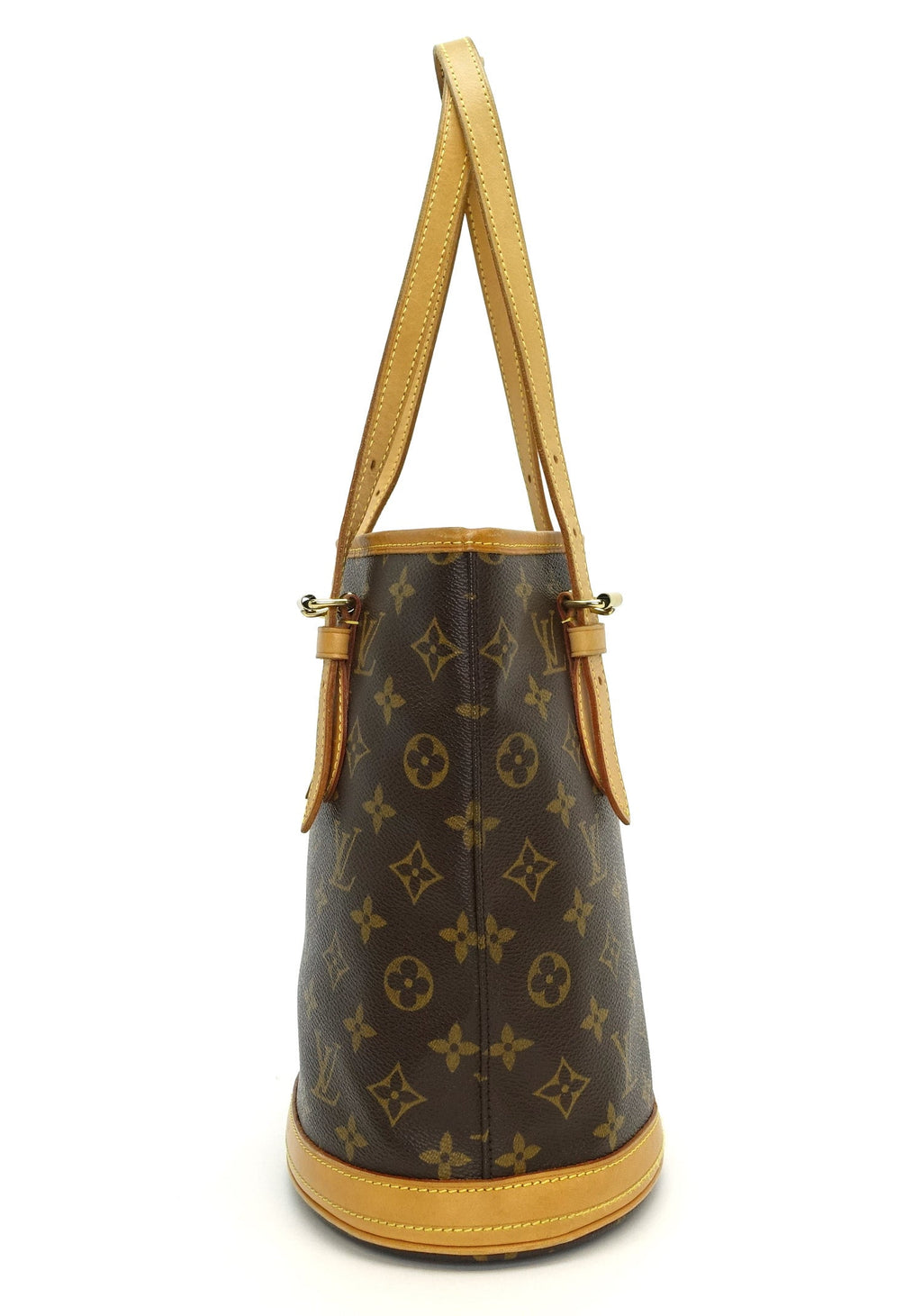Louis Vuitto Petit Bucket Monogram Canvas Tote Bag