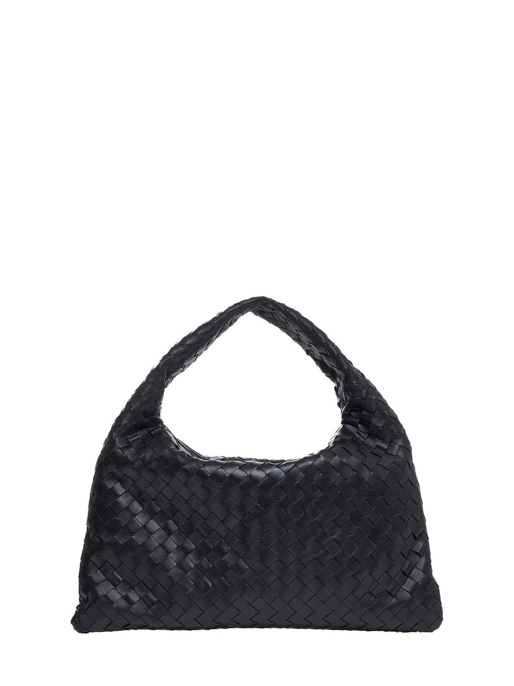 Bottega Veneta Women Tote Bag In Leather With Intrecciato Hop Motif